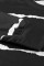 Tie-dye Stripes Black Sweatshirt