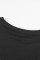 Tie-dye Stripes Black Sweatshirt