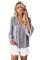 Gray The Du Jour Crochet Blouse