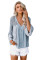 Sky Blue The Du Jour Crochet Blouse