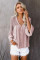 Pink The Du Jour Crochet Blouse