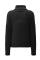 Black Turtleneck Balloon Long Sleeve Pullover Sweater