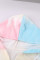 Pink Colorblock The Sun Cotton Blend Tie Dye Hoodie