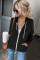 Black Zip-up Hoodie Jacket