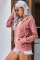 Pink Zip-up Hoodie Jacket