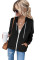 Black Zip-up Hoodie Jacket