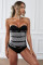 Gray 5 Steel Bones Neoprene Belt Waist Trainer with Hook
