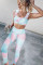 Multicolor Tie Dye Print Yoga Sets