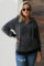 Dark Gray Warm Furry Pullover Hoodie
