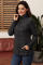 Charcoal Quarter Zip Pullover Sweatshirt