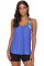 Sky Blue Print Insert Racerback Tankini Set
