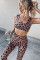 Leopard Print Yoga Sets