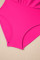 Aleumdr Women's One Piece Swim Dress Tummy Control Swimsuits Modest Full Coverage Mesh Bathing Suits with Skirt