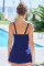 Aleumdr One Piece Swimsuits Women Swim Dress Skirted Tummy Control Bathing Suit Modest Swimwear with Pockets