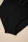 Aleumdr Women's One Piece Swim Dress Tummy Control Swimsuits Modest Full Coverage Mesh Bathing Suits with Skirt
