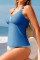 Aleumdr Tankini Swimsuits for Women 2 Piece Tummy Control Bathing Suit V Neck Tankini Top with High Waisted Bottom
