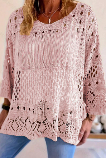 Pink sweater