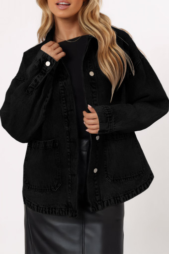 Black Denim Jacket