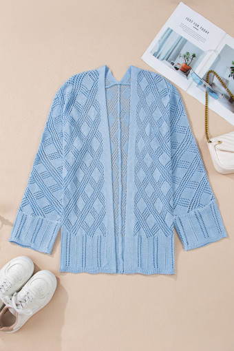 Light Blue women's cardigans