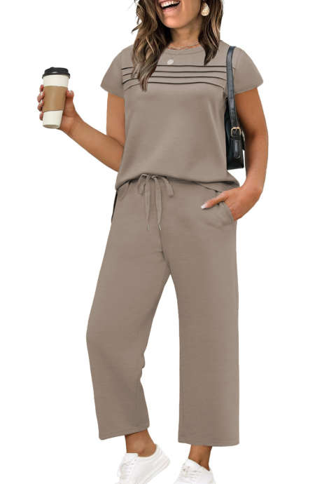 Simply Taupe plus size set