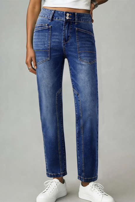 Dirty blue Jeans
