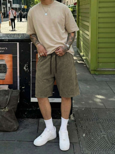 Jungle Green men  shorts