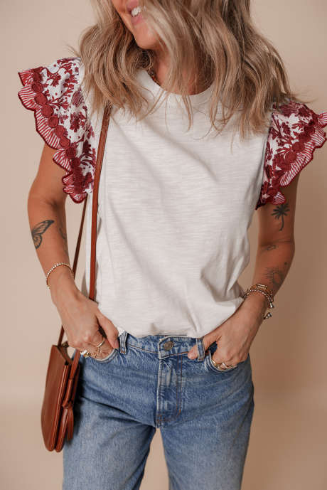 Red Dahlia TOP