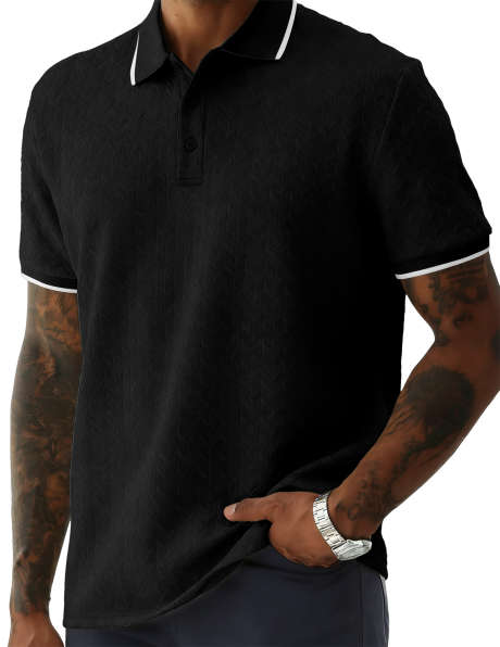 Black men polo