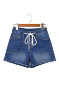 Dark Blue women\'s denim shorts