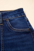 Bluing women\'s denim shorts