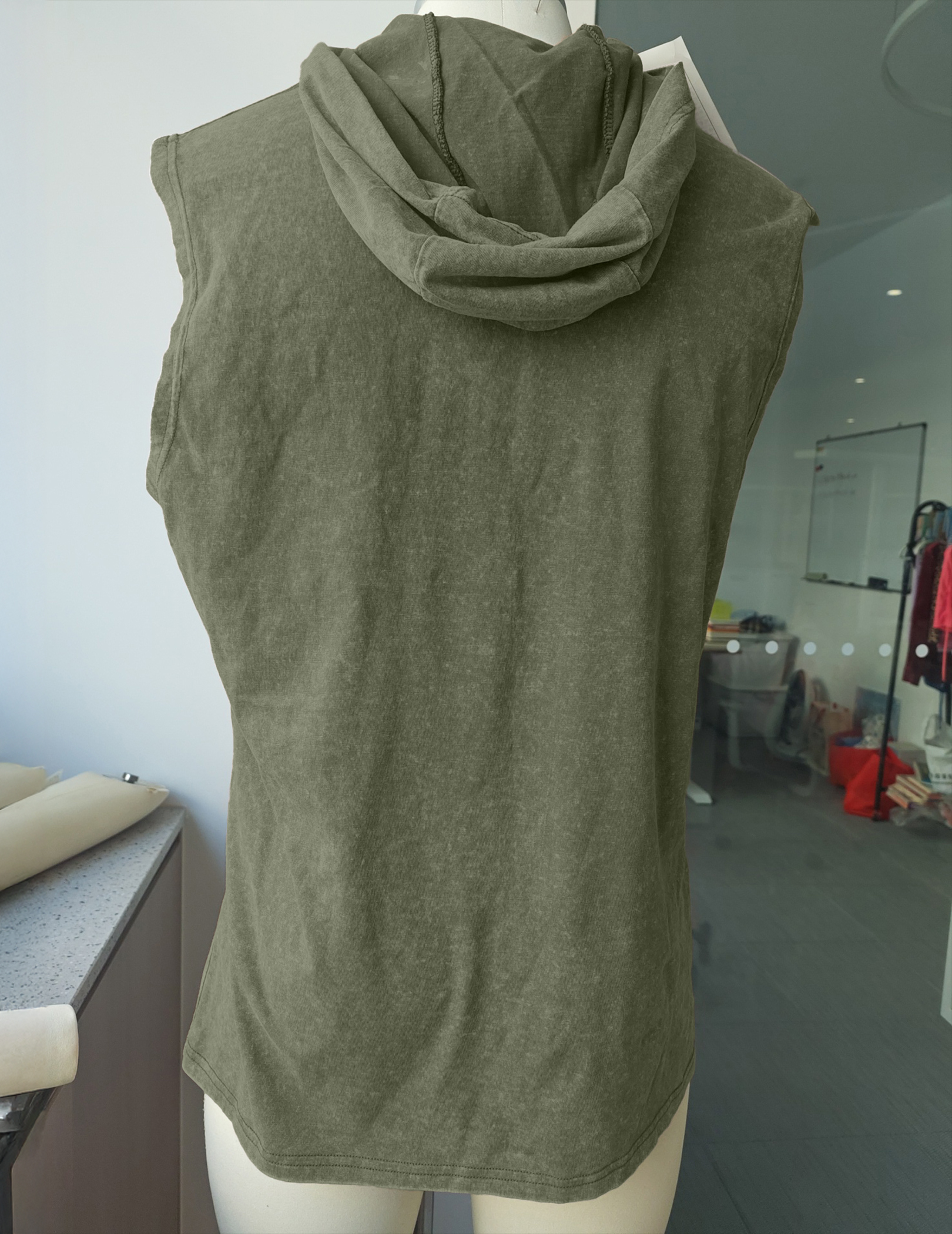 Moss Green Vest