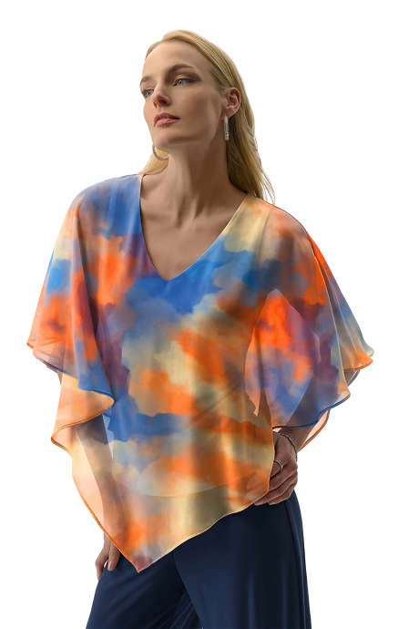 Orange Blouse