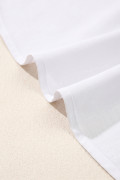 White plus size top