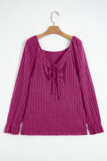 Rose Red plus size top