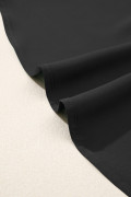 Black plus size top